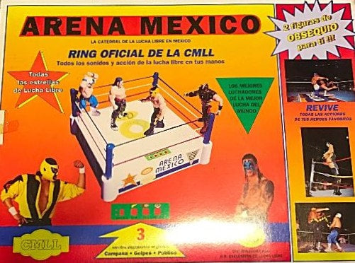 CMLL OSFTM Wrestling Rings & Playsets: Arena Mexico [With Pierroth & Atlantis]