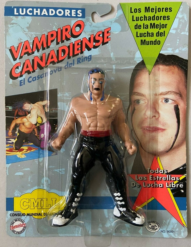 CMLL OSFTM Luchadores Vampiro Canadiense [With Blue Eyes] Action & Toy Figures PWcatalog