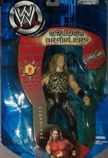2002 WWE Jakks Pacific Grudge Brawlers Christian [Exclusive] Action & Toy Figures PWcatalog