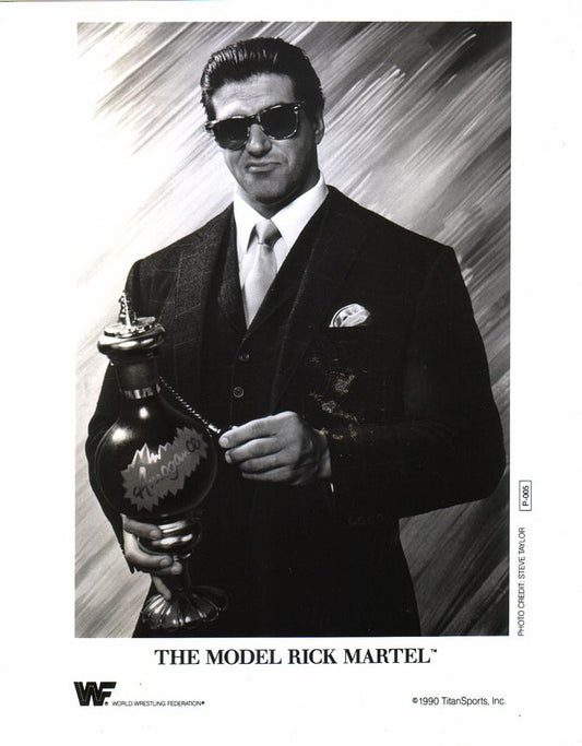 1990 The Model Rick Martel P005 b/w