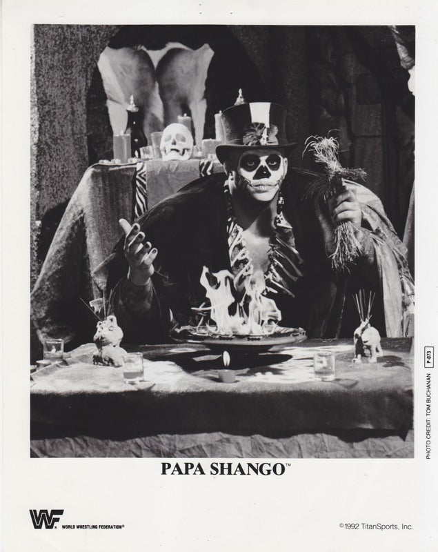 1992 Papa Shango P073 (debut promo) b/w (pinholes)