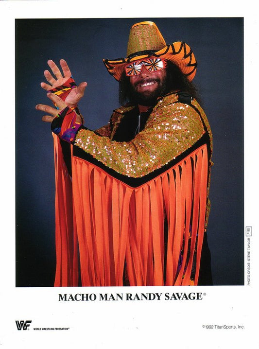 1992 Macho Man Randy Savage P90 color 