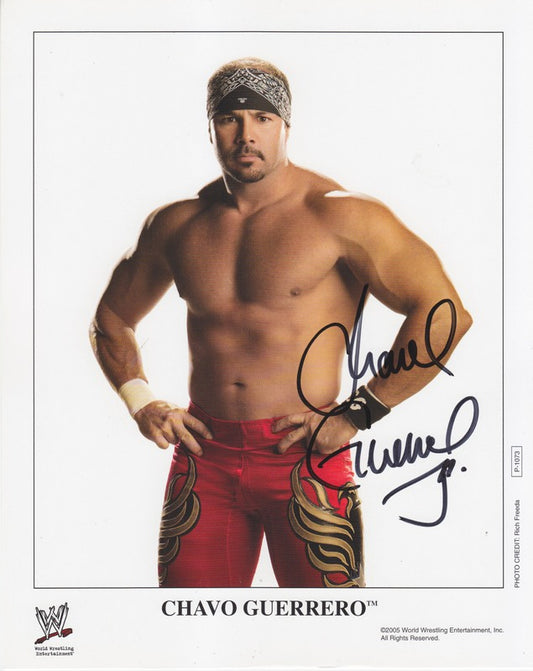 2005 Chavo Guerrero P1073 (signed) color 