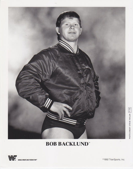 1992 Bob Backlund P116 b/w