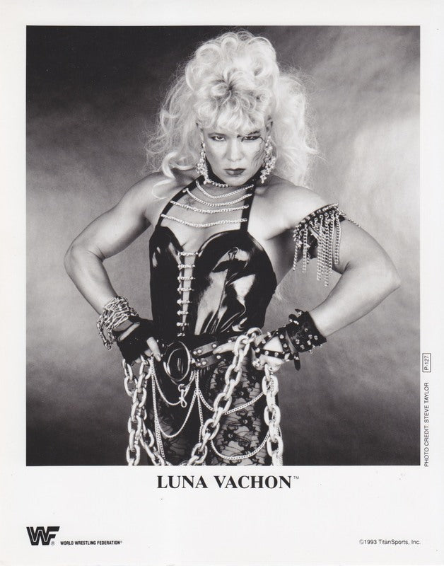 1993 Luna Vachon P127 (debut promo) b/w 
