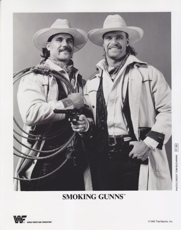 1993 Smoking Gunns P128 (debut promo) b/w PW Catalog