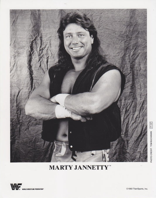 1993 Marty Jannetty P137c b/w 