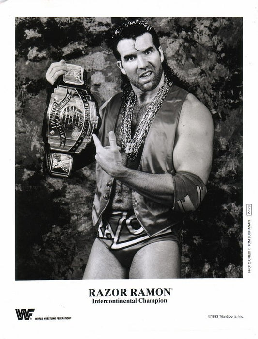 1993 WWF IC CHAMPION Razor Ramon P170 b/w 