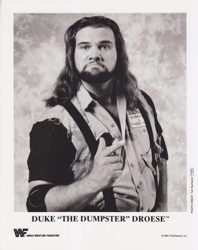 1994 Duke "The Dumpster" Drose (debut promo) P220 b/w PW Catalog