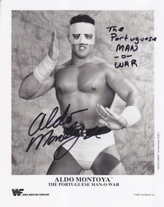 1995 Aldo Montoya P261 (signed) b/w 