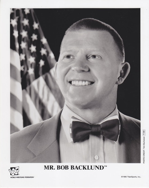 1995 Mr. Bob Backlund P298 b/w 
