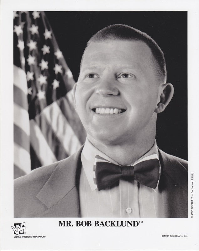 1995 Mr. Bob Backlund P298 b/w PW Catalog