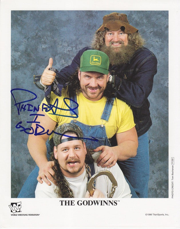 1996 The Godwinns P330a (signed by Phineas) color PW Catalog