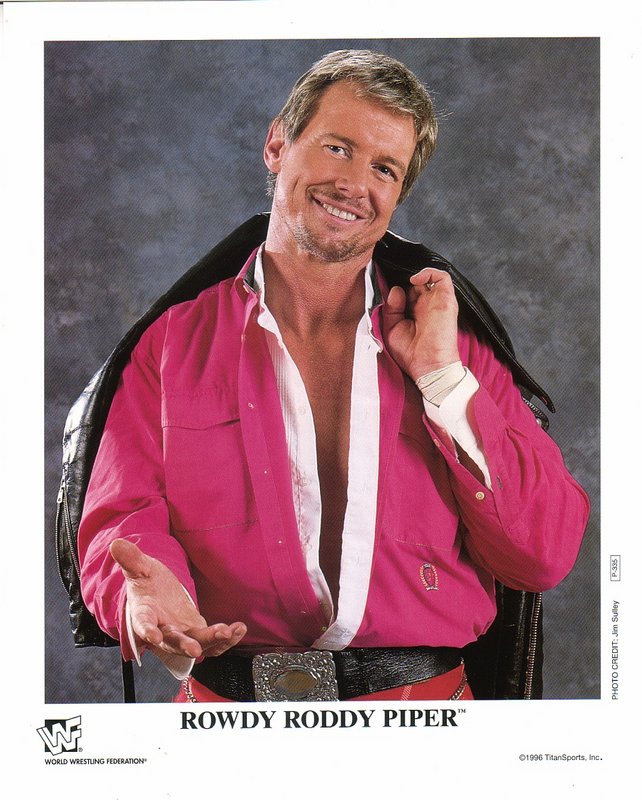 1996 Rowdy Roddy Piper P335 Color