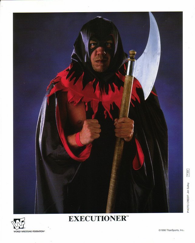 1996 Executioner (Terry Gordy) P384 color PW Catalog
