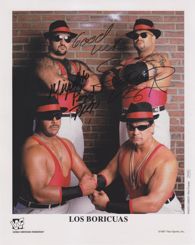 1997 Los Boricuas P416 (signed by Vega , Perez) color PW Catalog