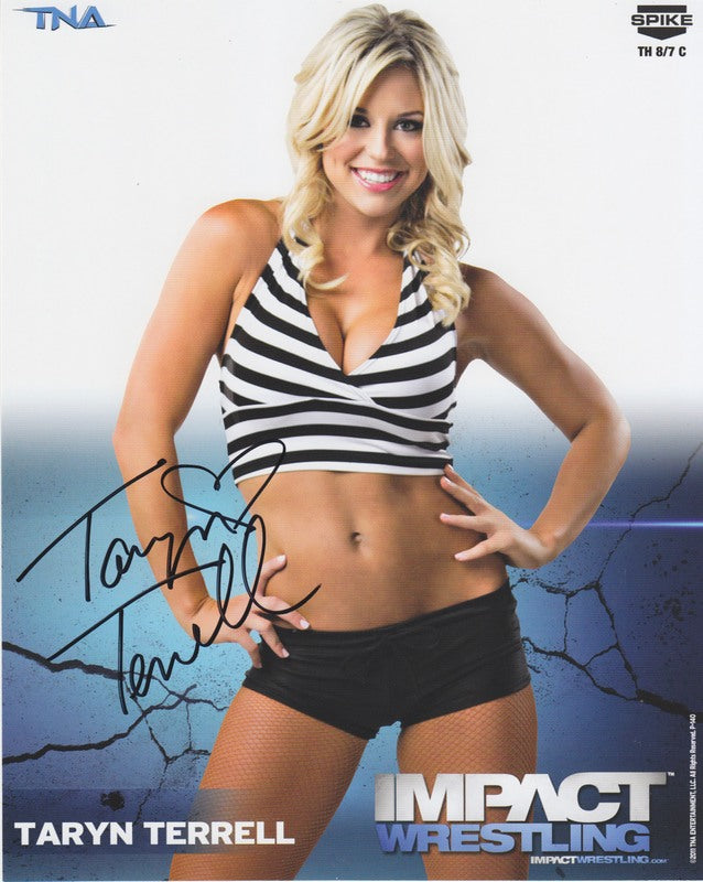 2011 IMPACT Taryn Terrell (signed) P440 