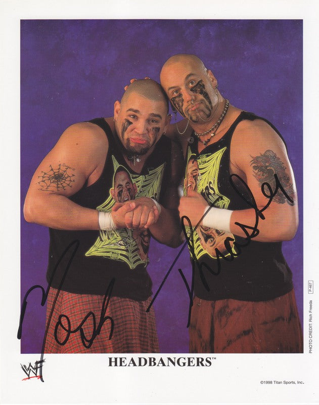 1998 Headbangers P467 (signed) color PW Catalog