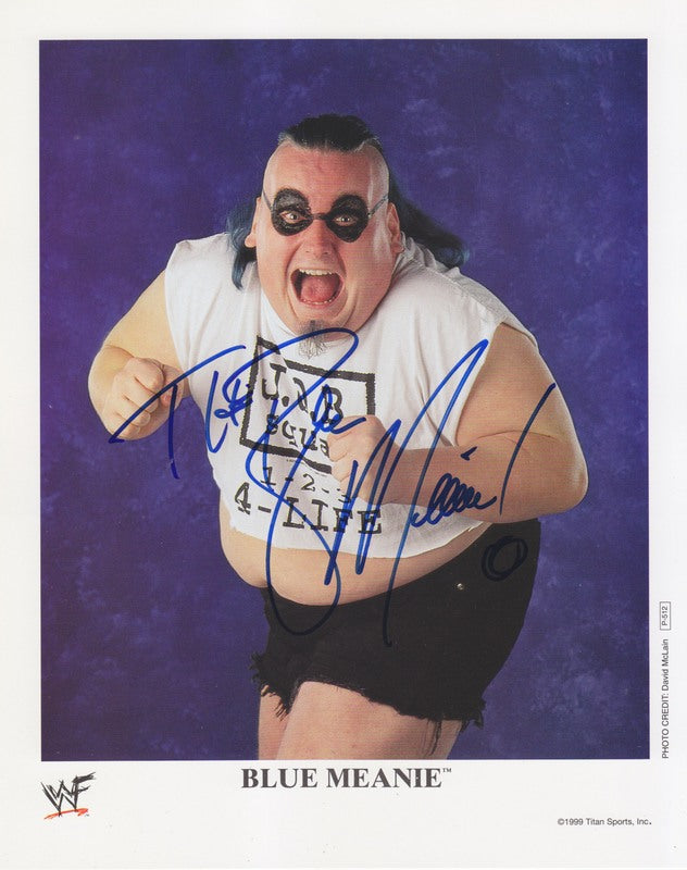 1999 Blue Meanie P512 (signed) color 