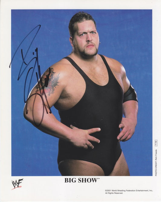 2001 Big Show P708 (signed) color 