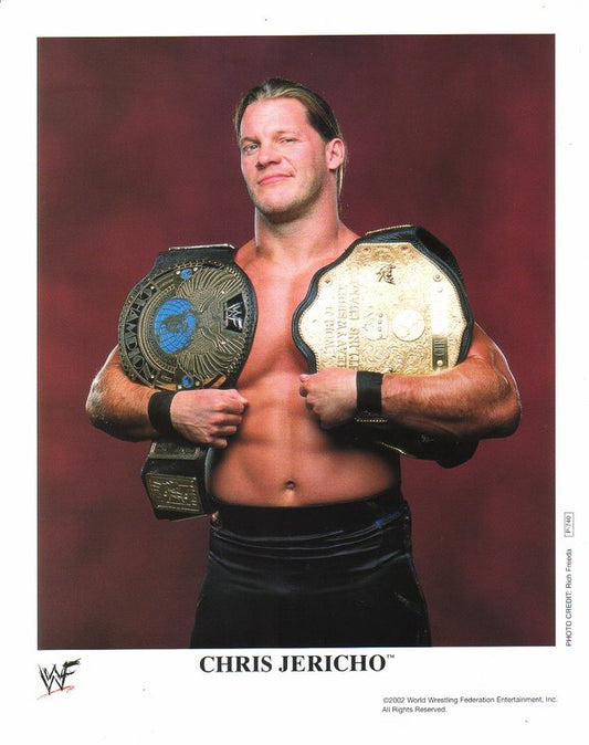2002 UNDISPUTED CHAMPION Chris Jericho P740 Color