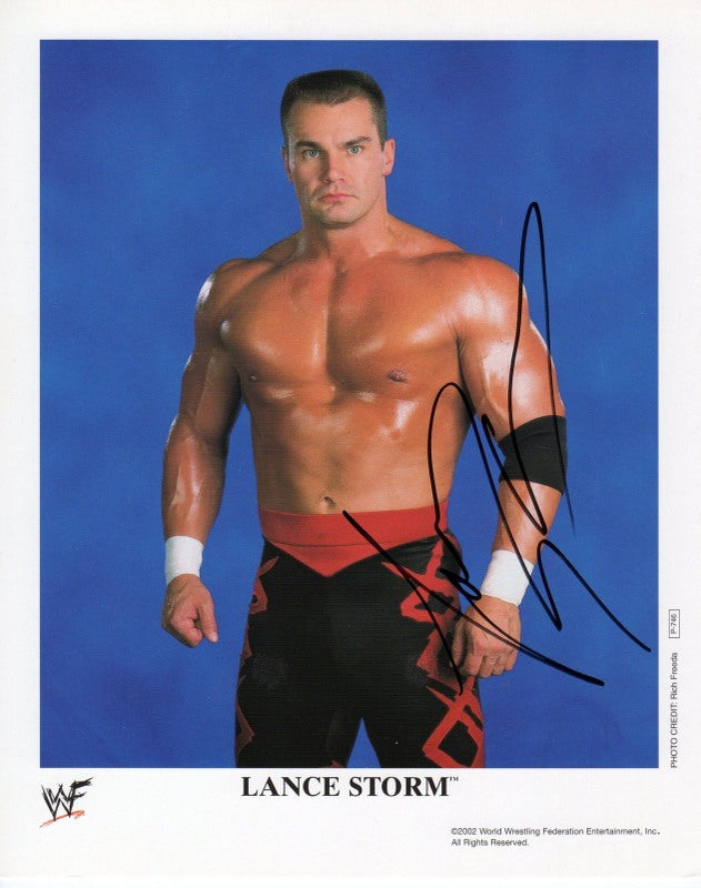 2002 Lance Storm P746 (signed) color 