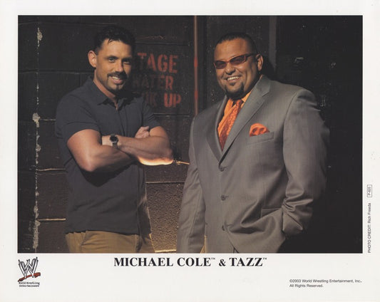 2003 Michael Cole , Tazz P825 Color