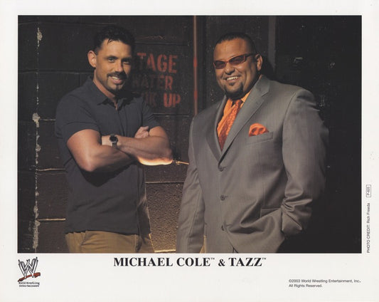 2003 Michael Cole , Tazz P825 color 