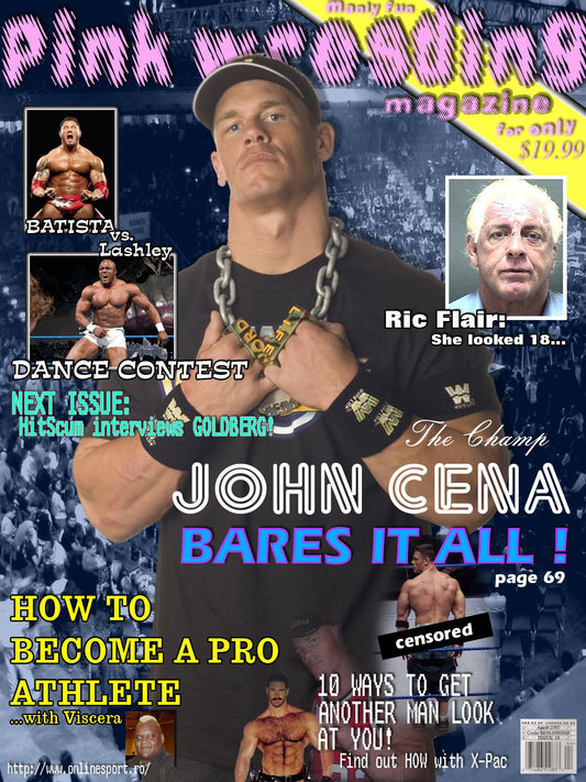 pink wrestling magazine 