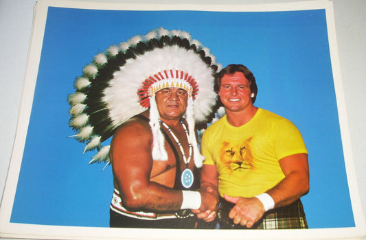 Promo-Photo-Territories-1980's-Mid-Atlantic-Wahoo McDaniel, Rowdy Roddy Piper
