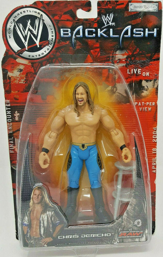 WWE Jakks Pacific Pay Per View 4 Chris Jericho Action & Toy Figures PWcatalog