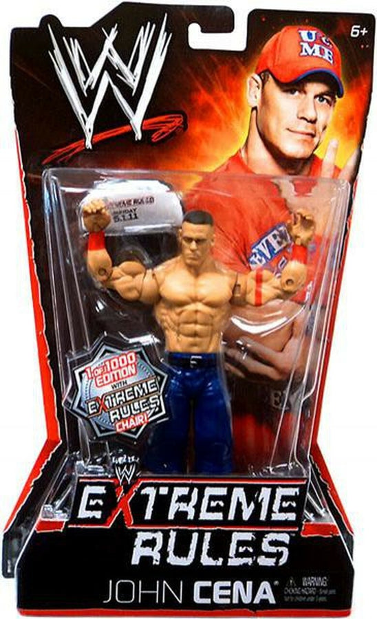 WWE Mattel Extreme Rules John Cena [Chase] Action & Toy Figures PWcatalog