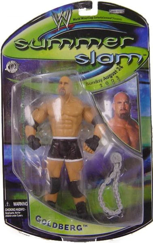 WWE Jakks Pacific Pay Per View 2 Goldberg Action & Toy Figures PWcatalog