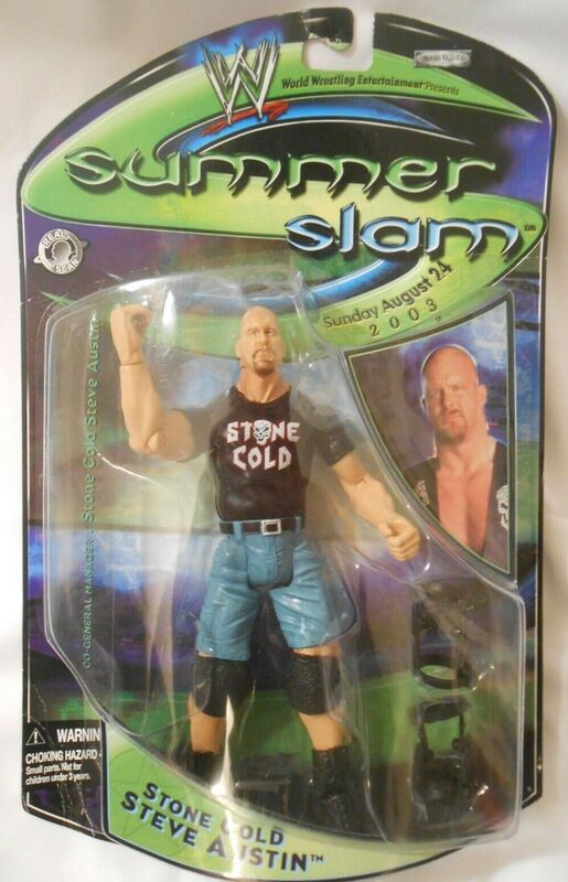 WWE Jakks Pacific Pay Per View 2 Stone Cold Steve Austin [With "Stone Cold" Shirt] Action & Toy Figures PWcatalog
