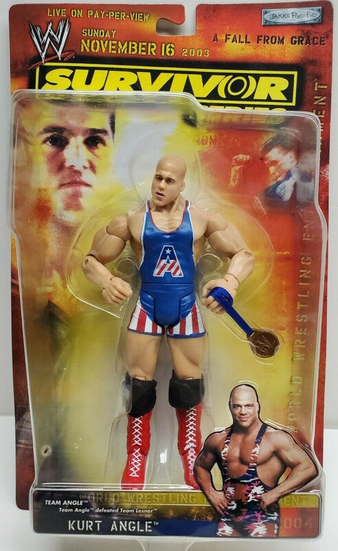 WWE Jakks Pacific Pay Per View 3 Kurt Angle Action & Toy Figures PWcatalog
