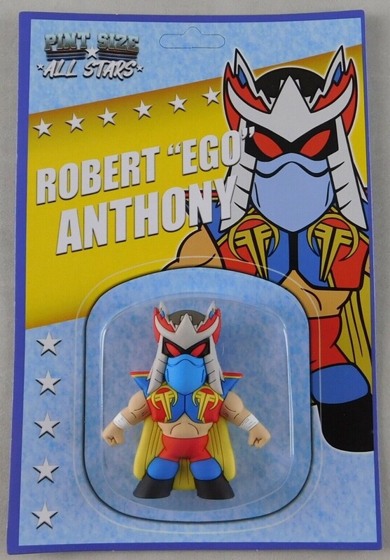 Pro Wrestling Loot Pint Size All Stars Robert "Ego" Anthony [October] Action & Toy Figures PWcatalog