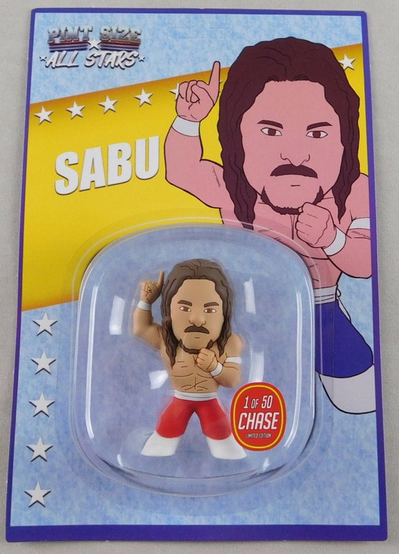 Pro Wrestling Loot Pint Size All Stars Sabu [April, Red Chase] Action & Toy Figures PWcatalog