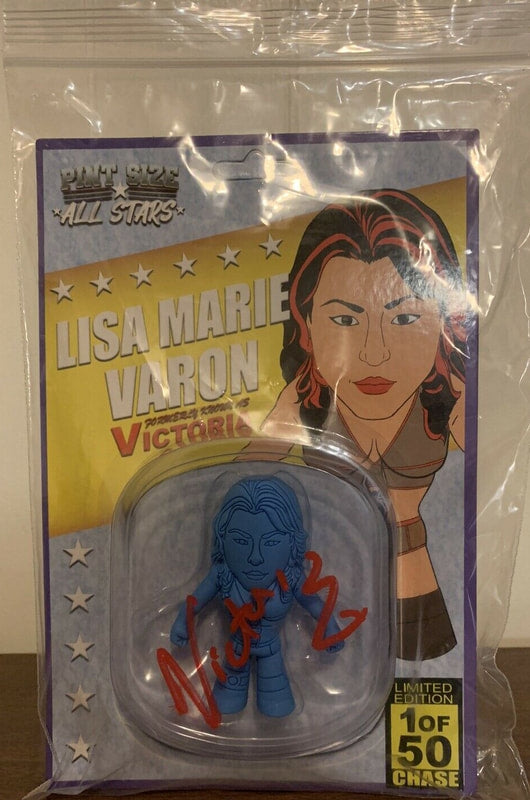 Pro Wrestling Loot Pint Size All Stars Lisa Marie Vachon [January, Blue Chase] Action & Toy Figures PWcatalog