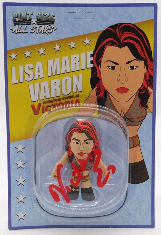 Pro Wrestling Loot Pint Size All Stars Lisa Marie Vachon [January, Autographed Edition]