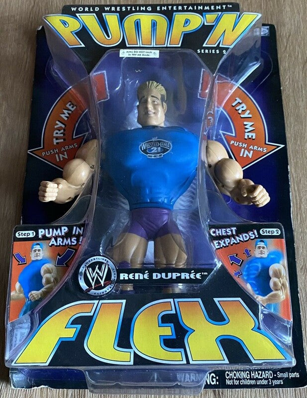 WWE Jakks Pacific Pump 'N' Flex 2 Rene Dupree Action & Toy Figures PWcatalog
