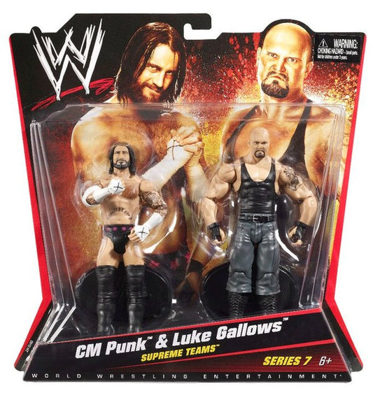 WWE Mattel Battle Packs 7 CM Punk & Luke Gallows