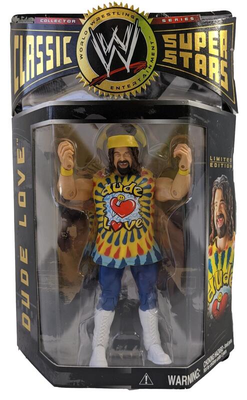 WWE Jakks Pacific Classic Superstars 2 Dude Love [With Yellow Wristbands] Action & Toy Figures PWcatalog