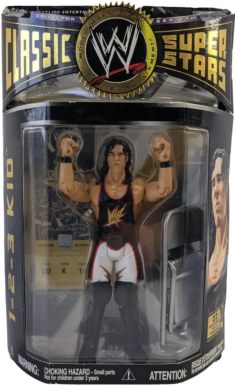 WWE Jakks Pacific Classic Superstars 11 1-2-3 Kid Action & Toy Figures PWcatalog