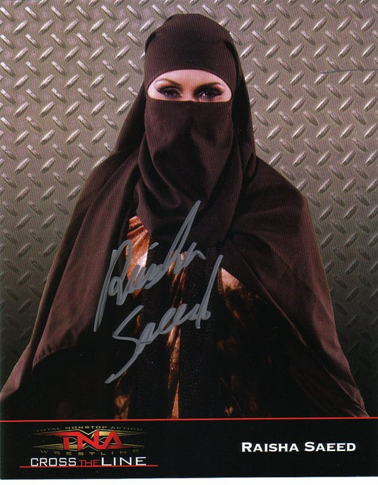 2008-2009 TNA Raisha Saeed (signed) 