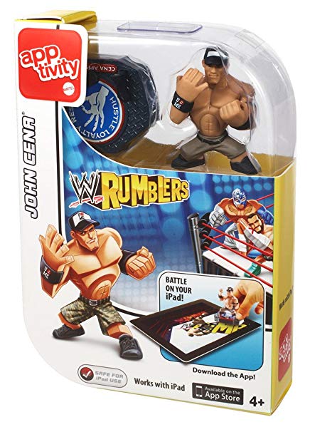 WWE Mattel Rumblers Apptivity John Cena Action & Toy Figures PWcatalog