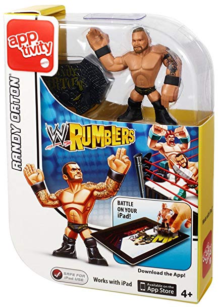 WWE Mattel Rumblers Apptivity Randy Orton Action & Toy Figures PWcatalog