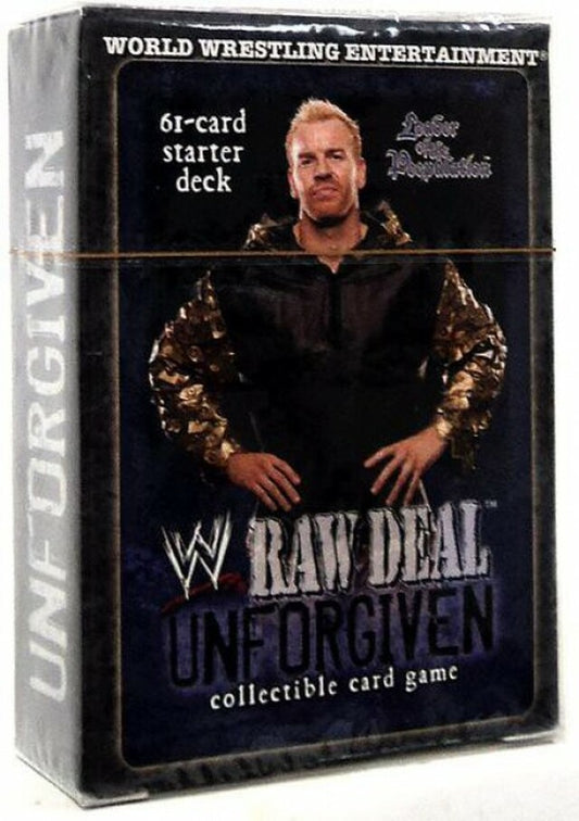wwf raw deal Unforgiven Playing cards