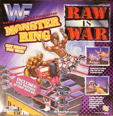 1997 WWF Jakks Pacific Raw is War Monster Ring [With WWF Referee] Action & Toy Figures PWcatalog