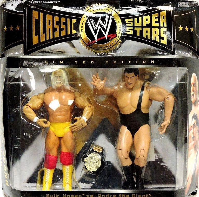 WWE Jakks Pacific Classic Superstars Hulk Hogan vs. Andre the Giant [Exclusive] Action & Toy Figures PWcatalog