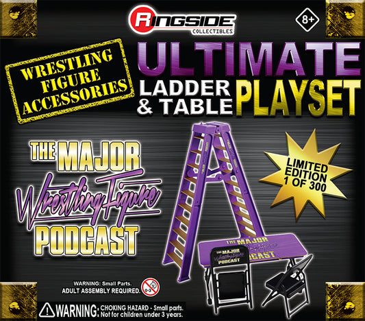 Major Wrestling Figure Podcast Ultimate Ladder & Table Playset